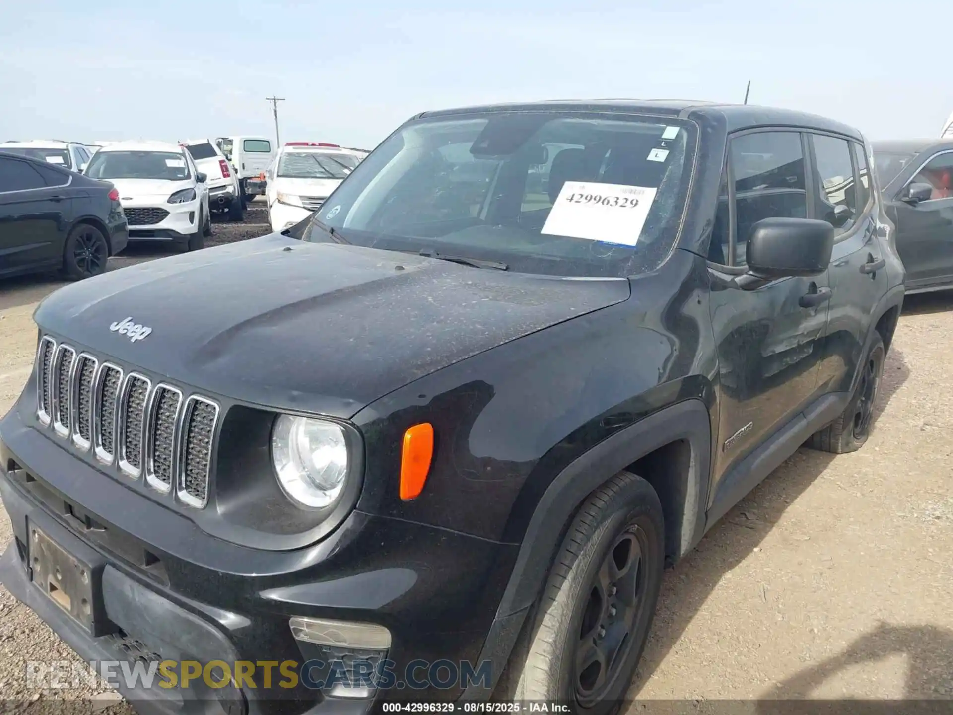 2 Photograph of a damaged car ZACNJCAB7MPM47071 JEEP RENEGADE 2021