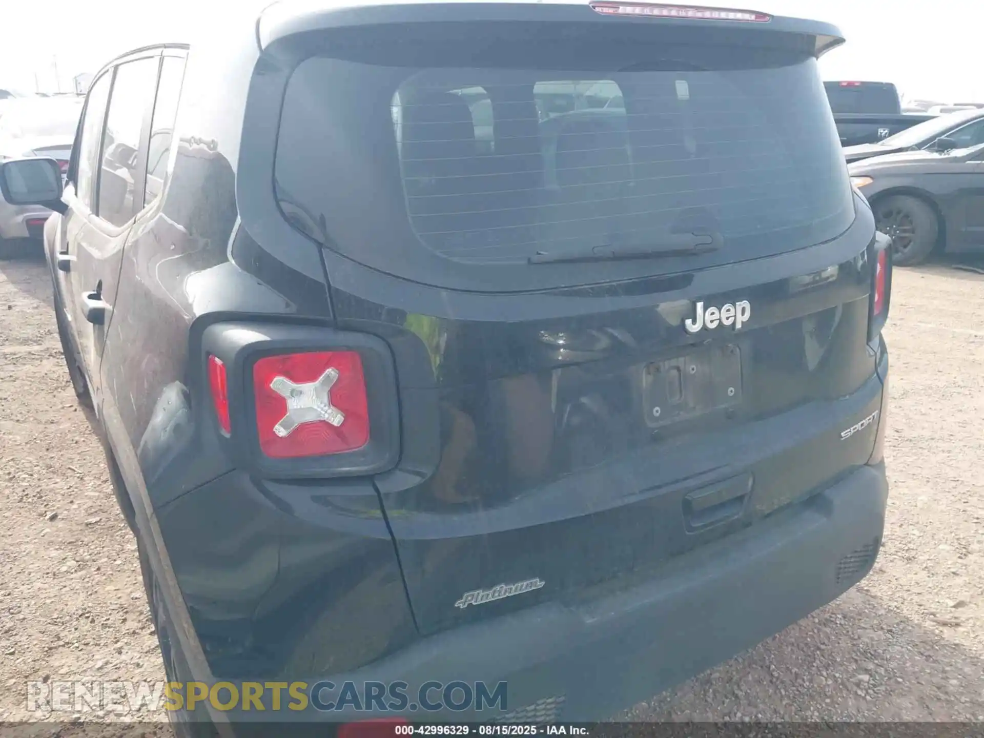 3 Photograph of a damaged car ZACNJCAB7MPM47071 JEEP RENEGADE 2021