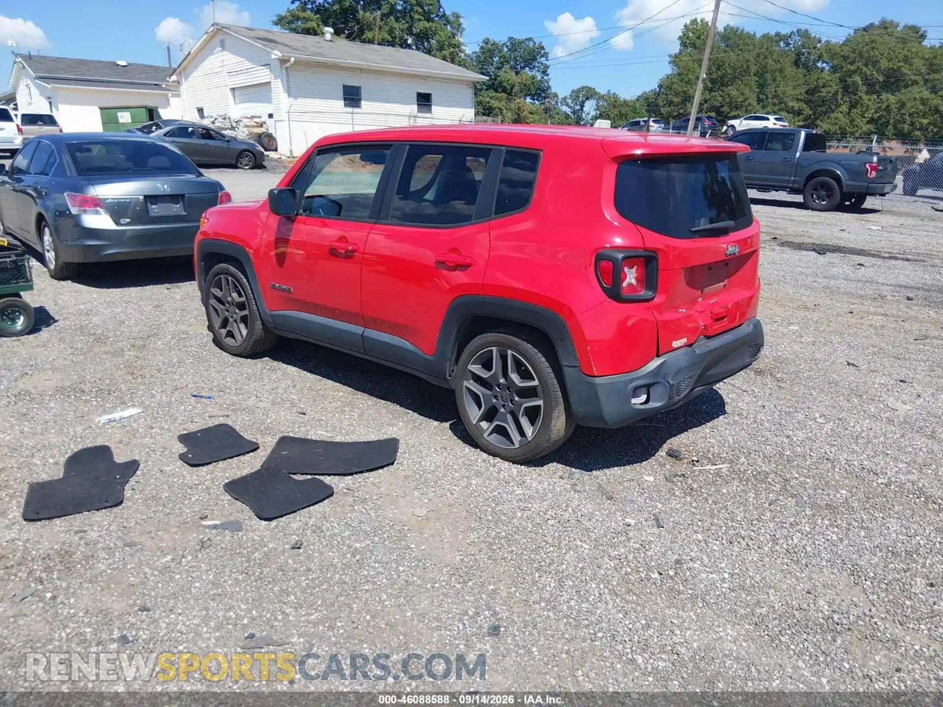 3 Photograph of a damaged car ZACNJCAB8MPM32451 JEEP RENEGADE 2021