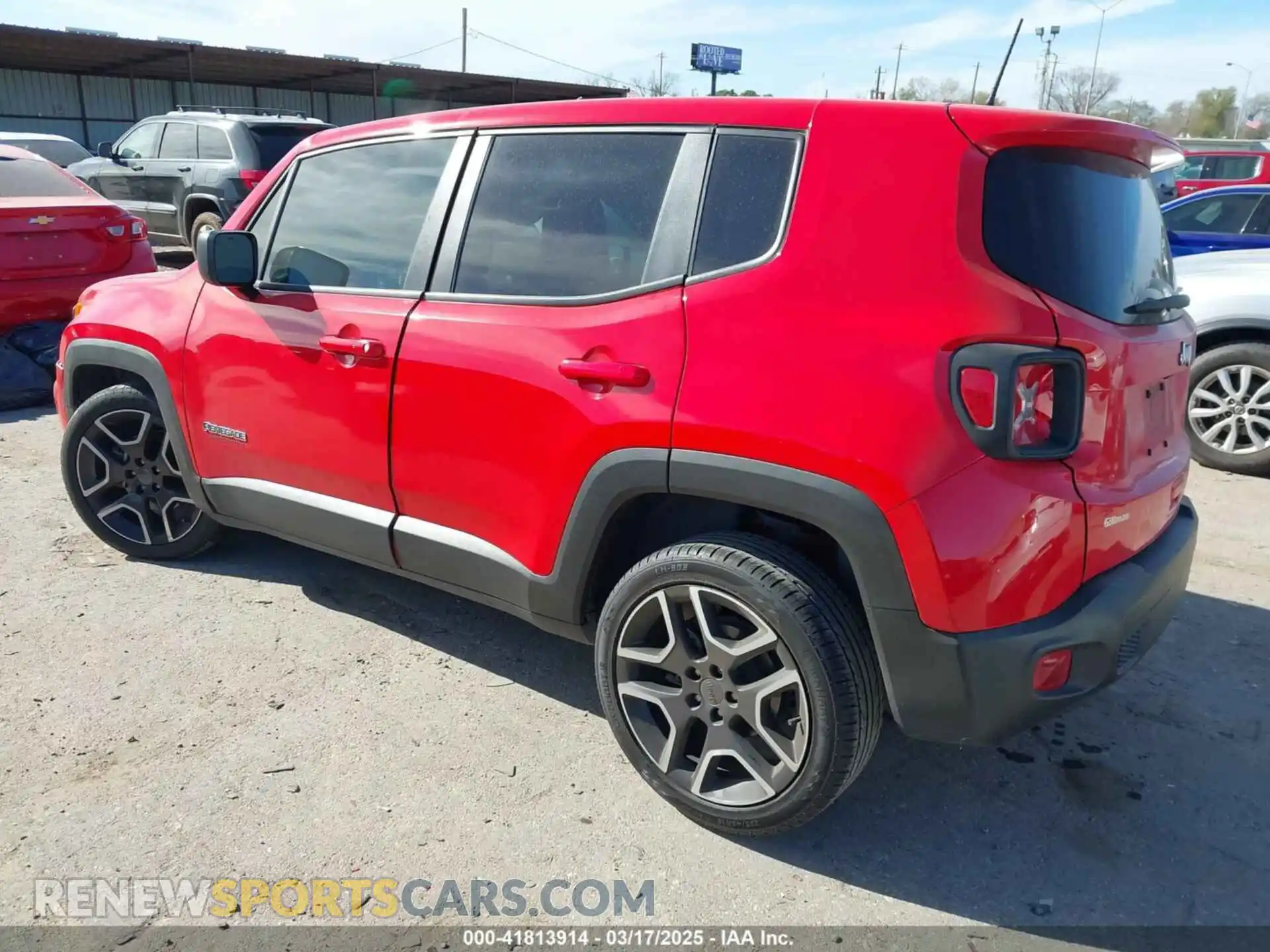 3 Photograph of a damaged car ZACNJCAB8MPM72920 JEEP RENEGADE 2021