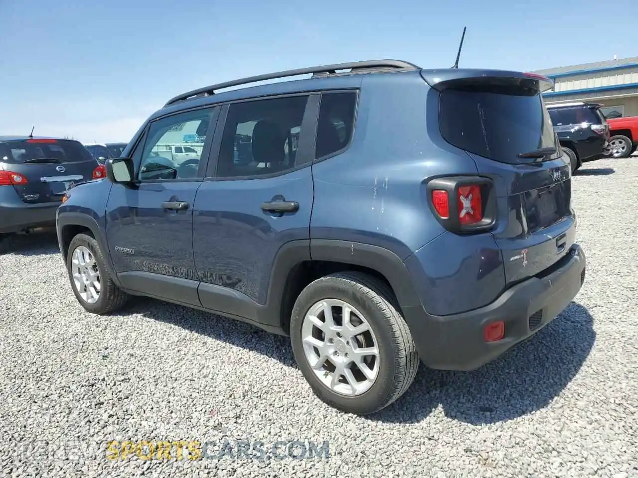 2 Photograph of a damaged car ZACNJCAB8MPM95324 JEEP RENEGADE 2021