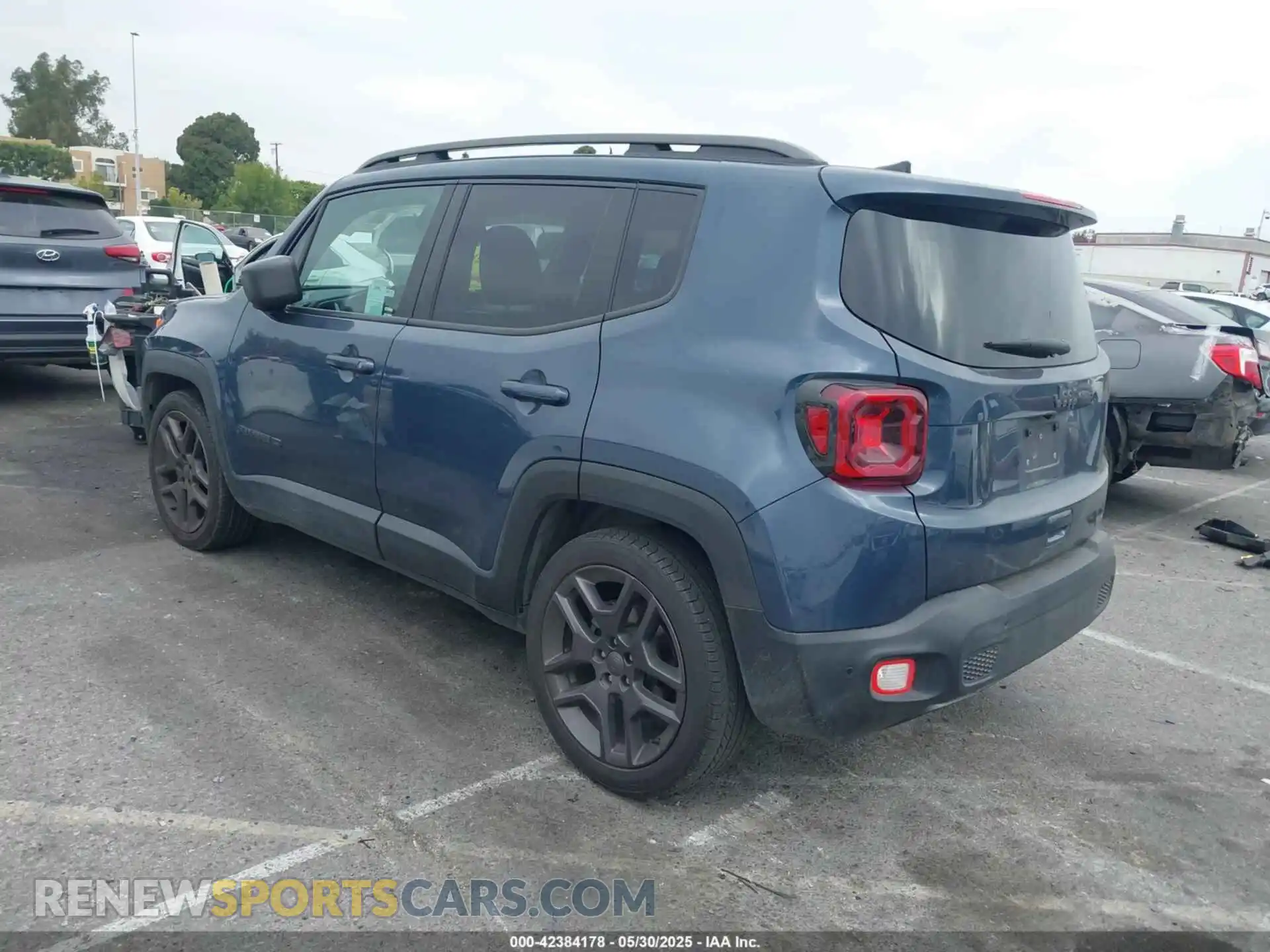 3 Photograph of a damaged car ZACNJCB17MPM43754 JEEP RENEGADE 2021