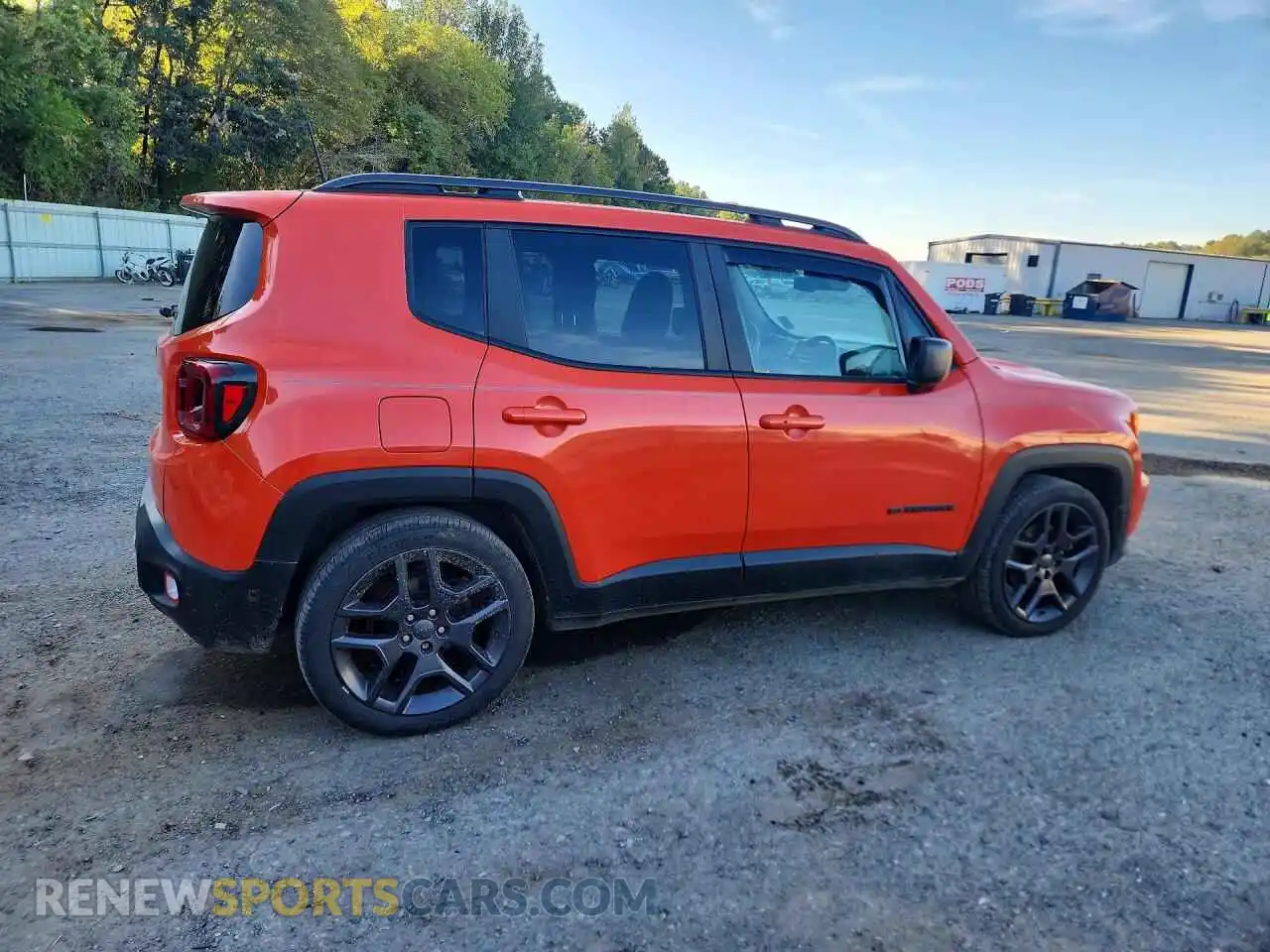 3 Photograph of a damaged car ZACNJCB18MPN23449 JEEP RENEGADE 2021