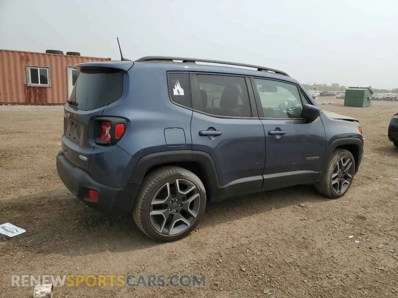 3 Photograph of a damaged car ZACNJCBB0MPM11107 JEEP RENEGADE 2021