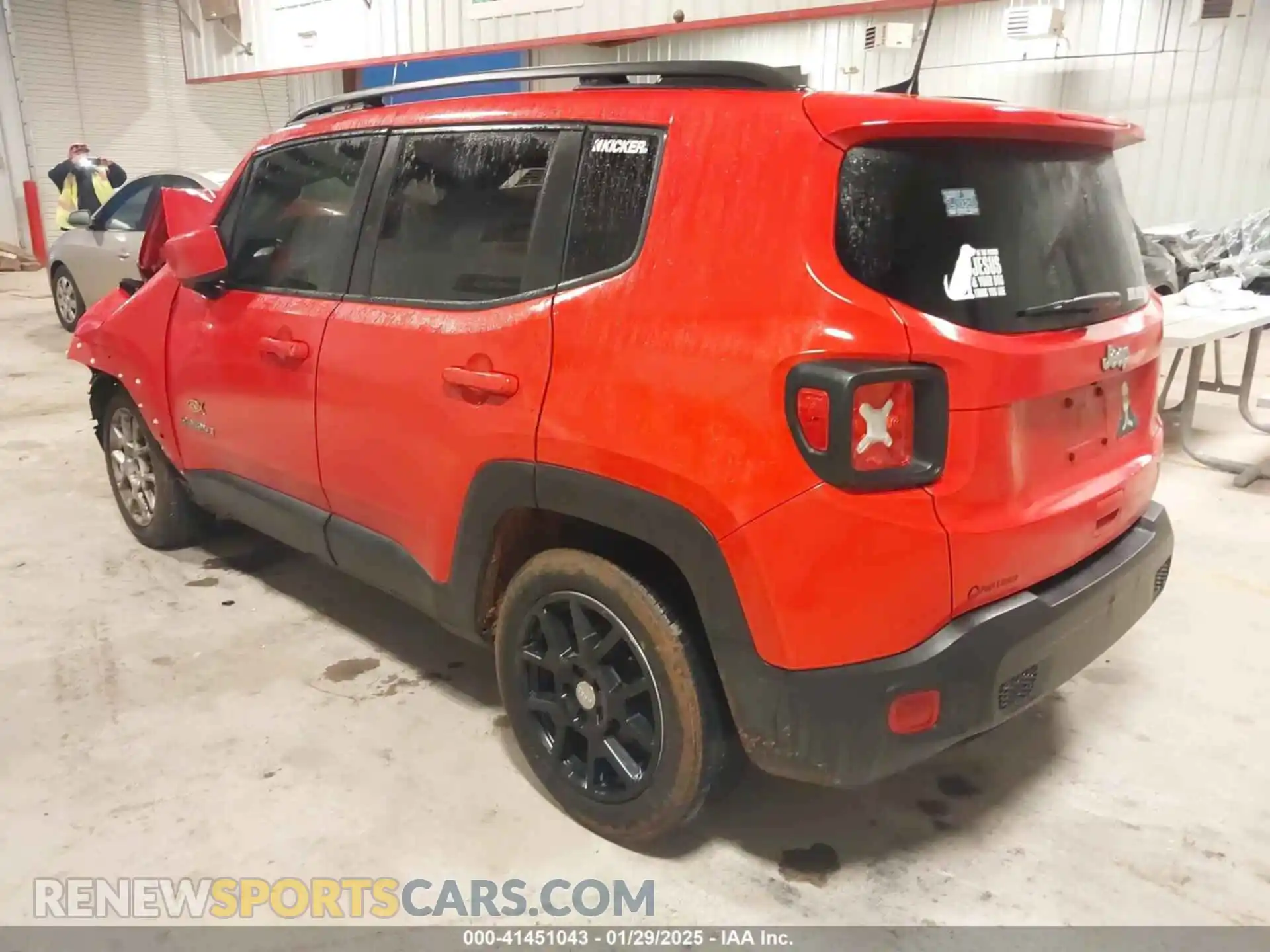3 Photograph of a damaged car ZACNJCBB0MPM36606 JEEP RENEGADE 2021
