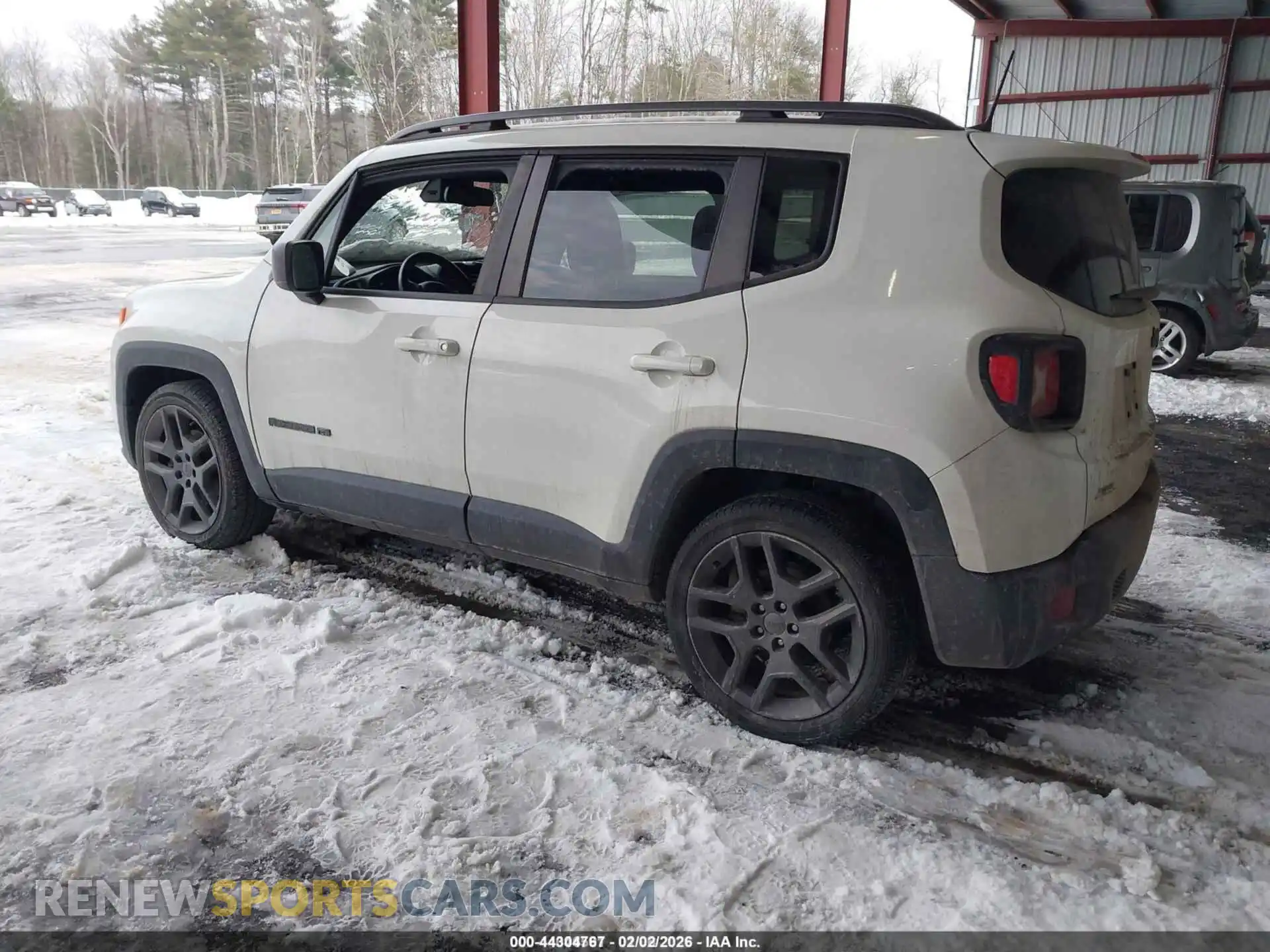 3 Photograph of a damaged car ZACNJCBB0MPM53812 JEEP RENEGADE 2021