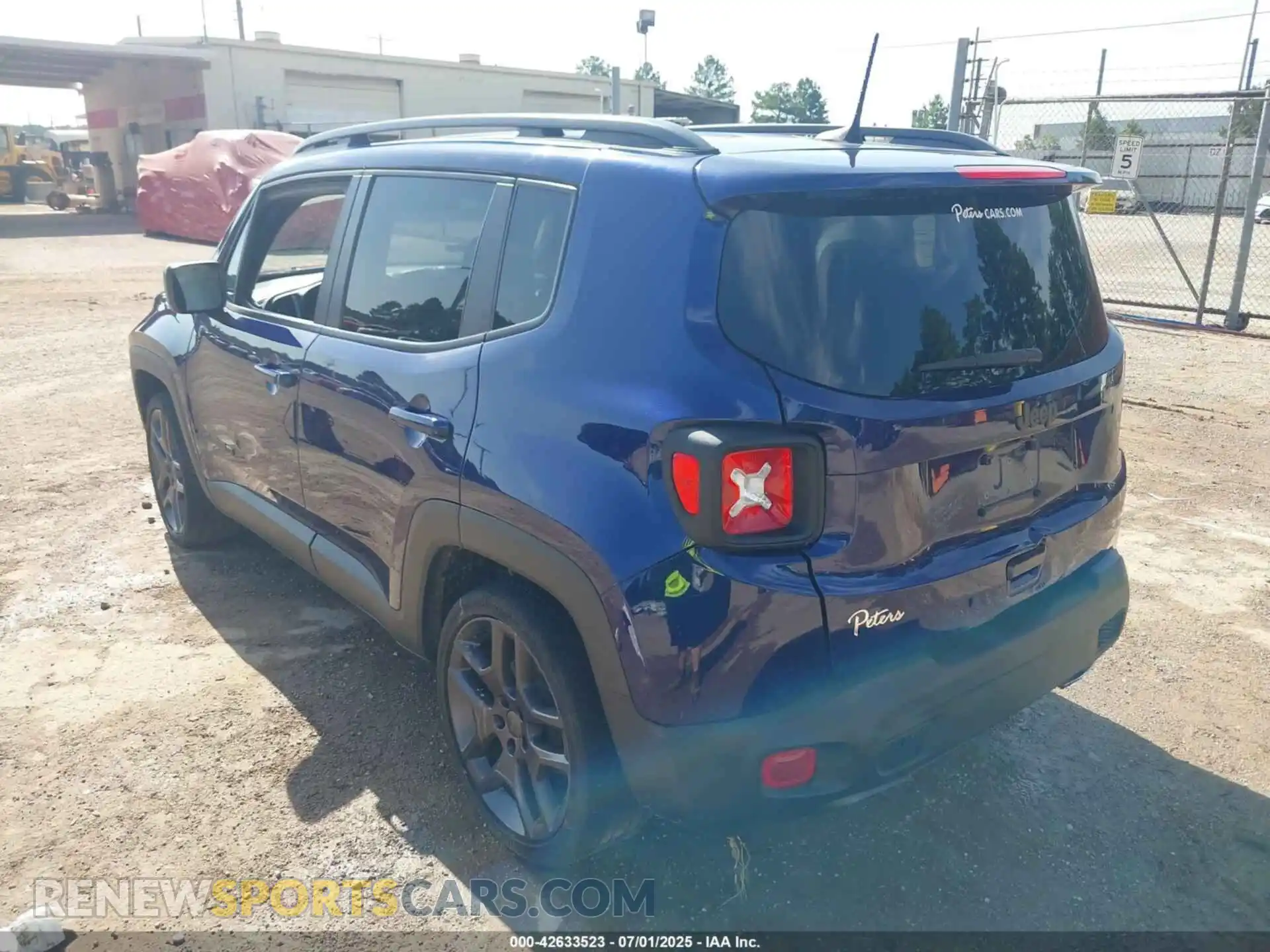 3 Photograph of a damaged car ZACNJCBB0MPM94053 JEEP RENEGADE 2021