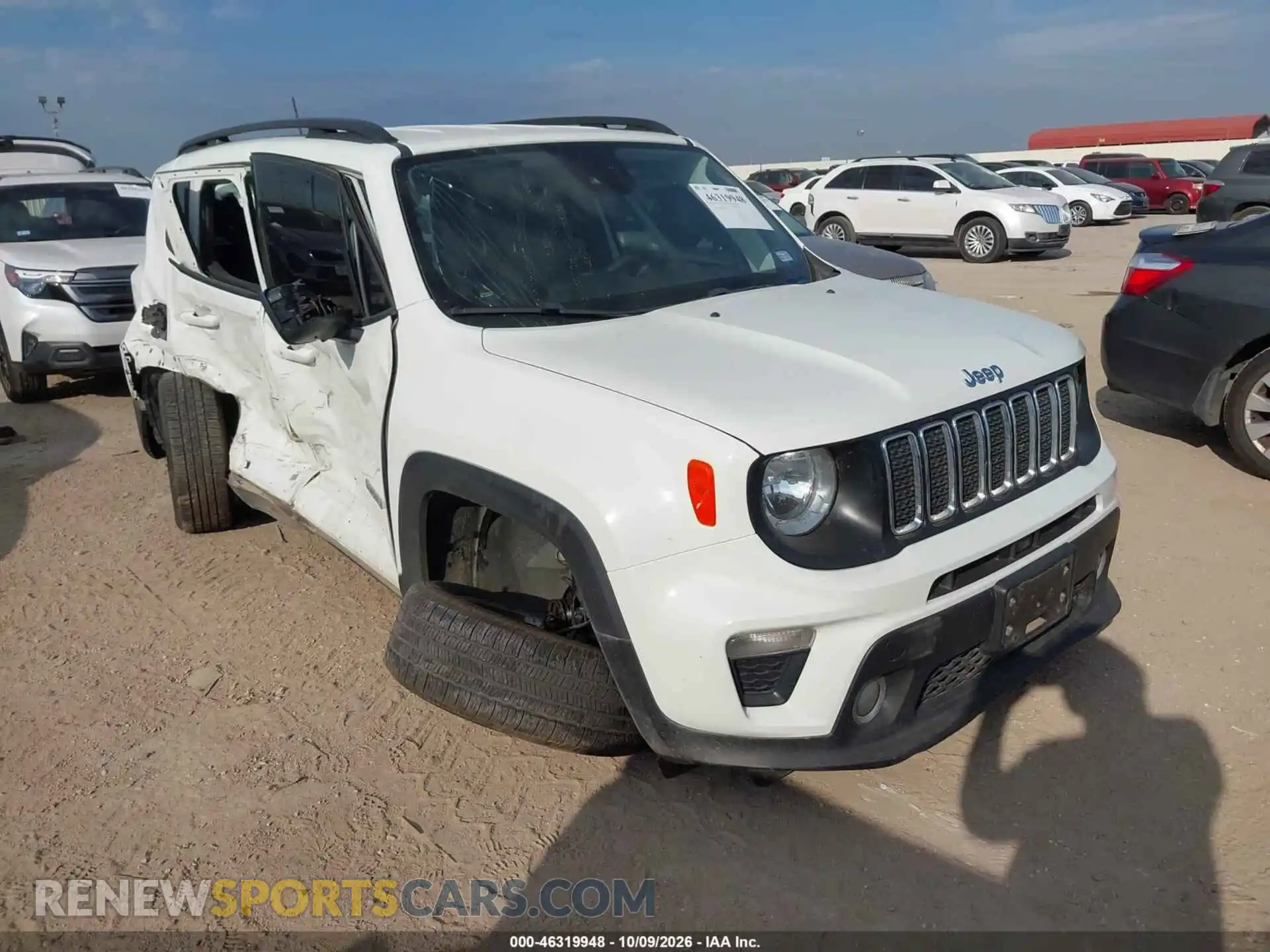 1 fotografías del automóvil dañado ZACNJCBB1MPM32869 JEEP RENEGADE 2021