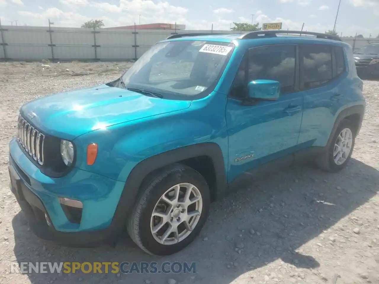 1 Photograph of a damaged car ZACNJCBB1MPM49865 JEEP RENEGADE 2021