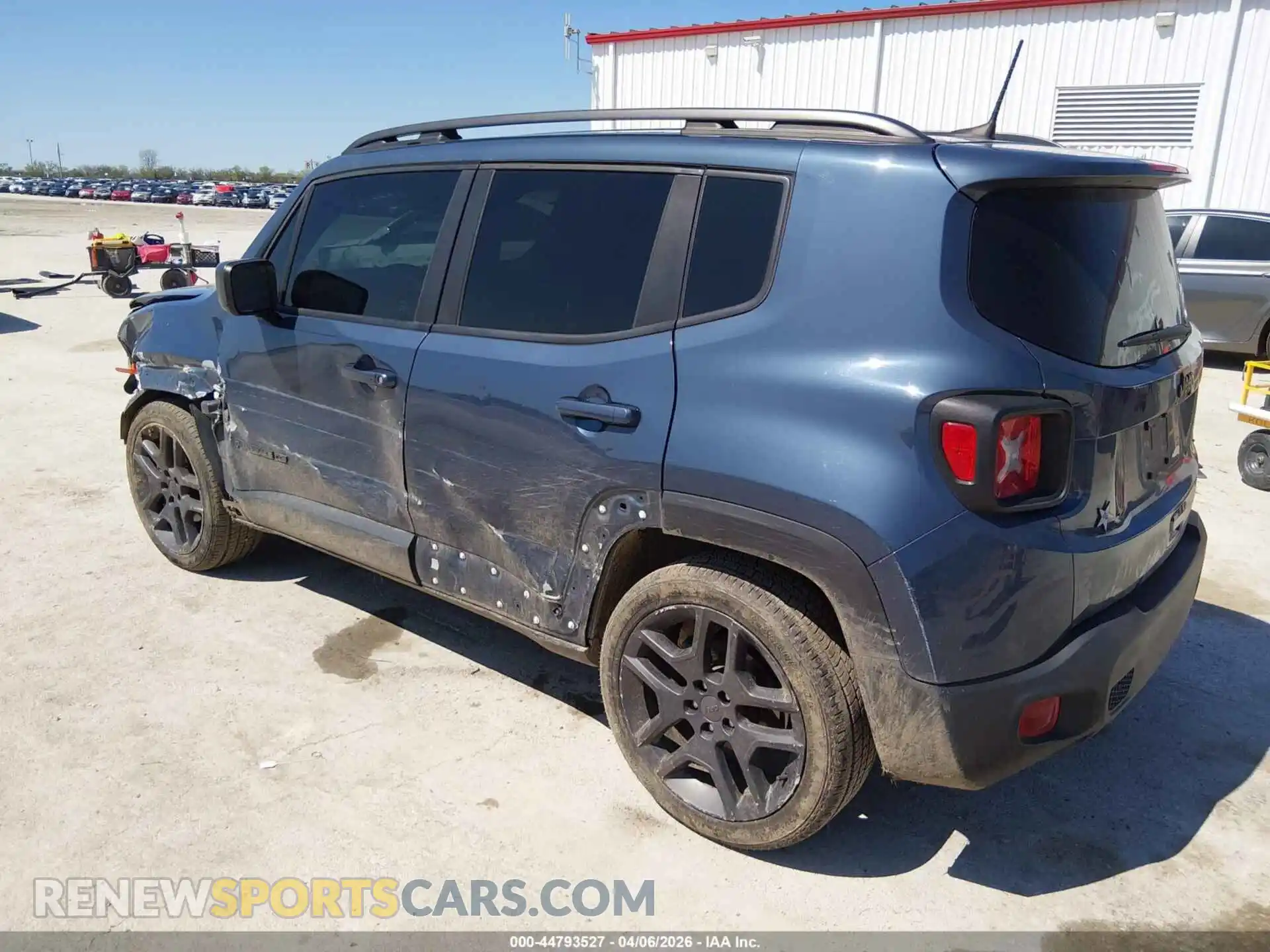 3 Photograph of a damaged car ZACNJCBB1MPM79528 JEEP RENEGADE 2021