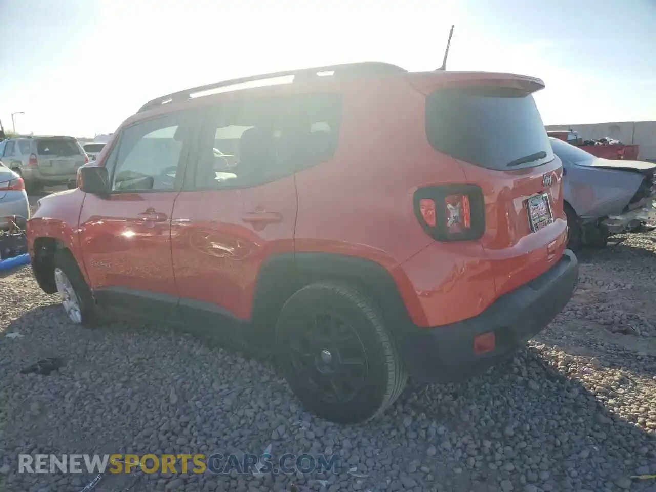 2 Photograph of a damaged car ZACNJCBB2MPN24850 JEEP RENEGADE 2021