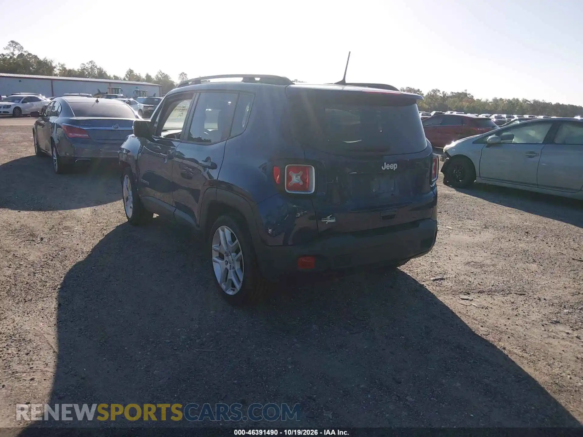 3 Photograph of a damaged car ZACNJCBB3MPM41007 JEEP RENEGADE 2021