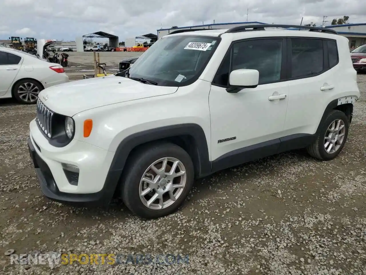 1 Photograph of a damaged car ZACNJCBB3MPN16000 JEEP RENEGADE 2021