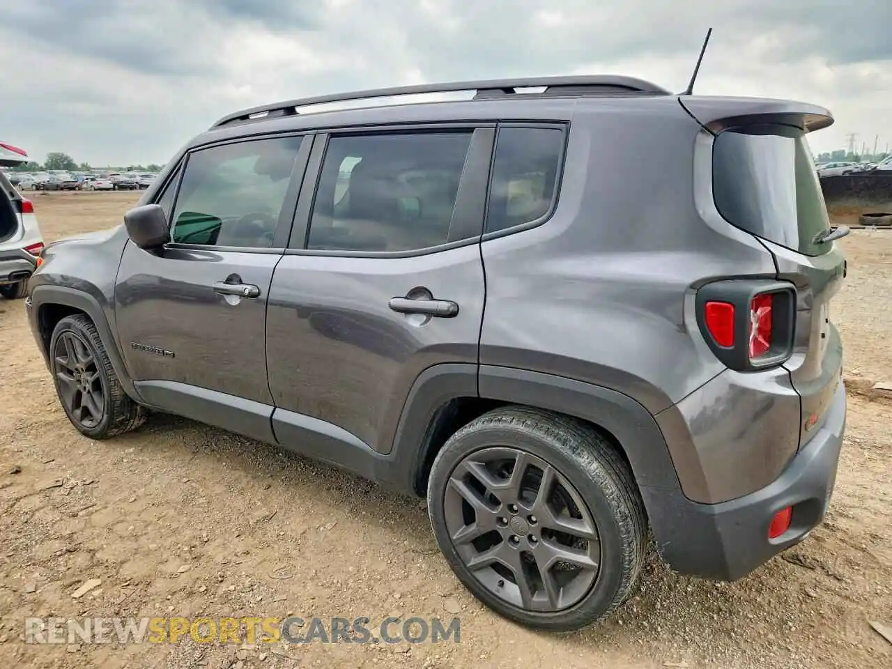2 Photograph of a damaged car ZACNJCBB4MPN10206 JEEP RENEGADE 2021
