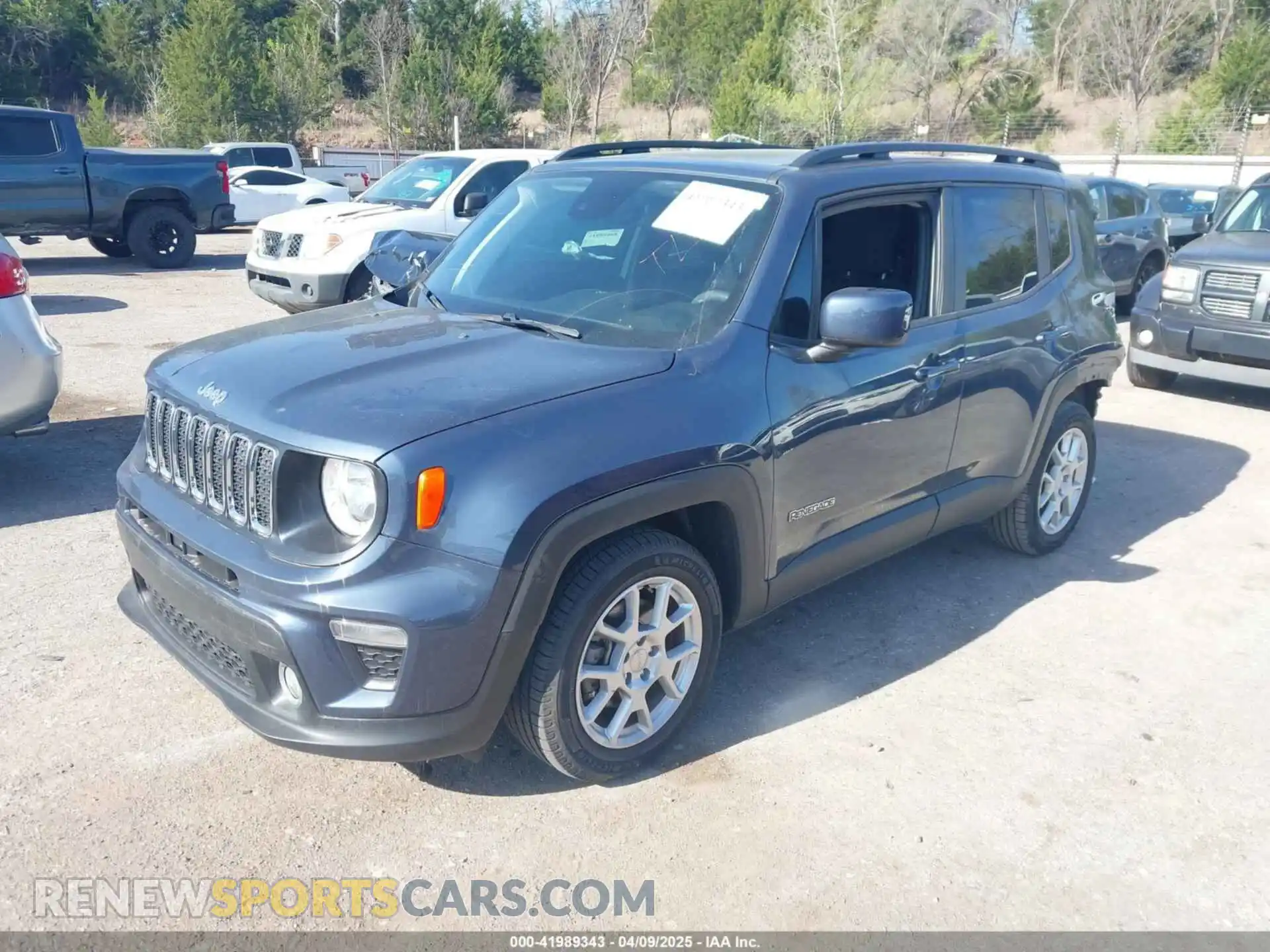2 Photograph of a damaged car ZACNJCBB4MPN27152 JEEP RENEGADE 2021