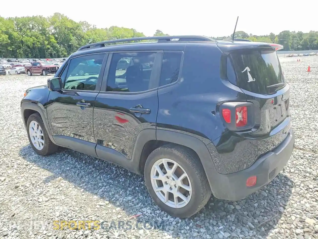 2 Photograph of a damaged car ZACNJCBB5MPM22622 JEEP RENEGADE 2021