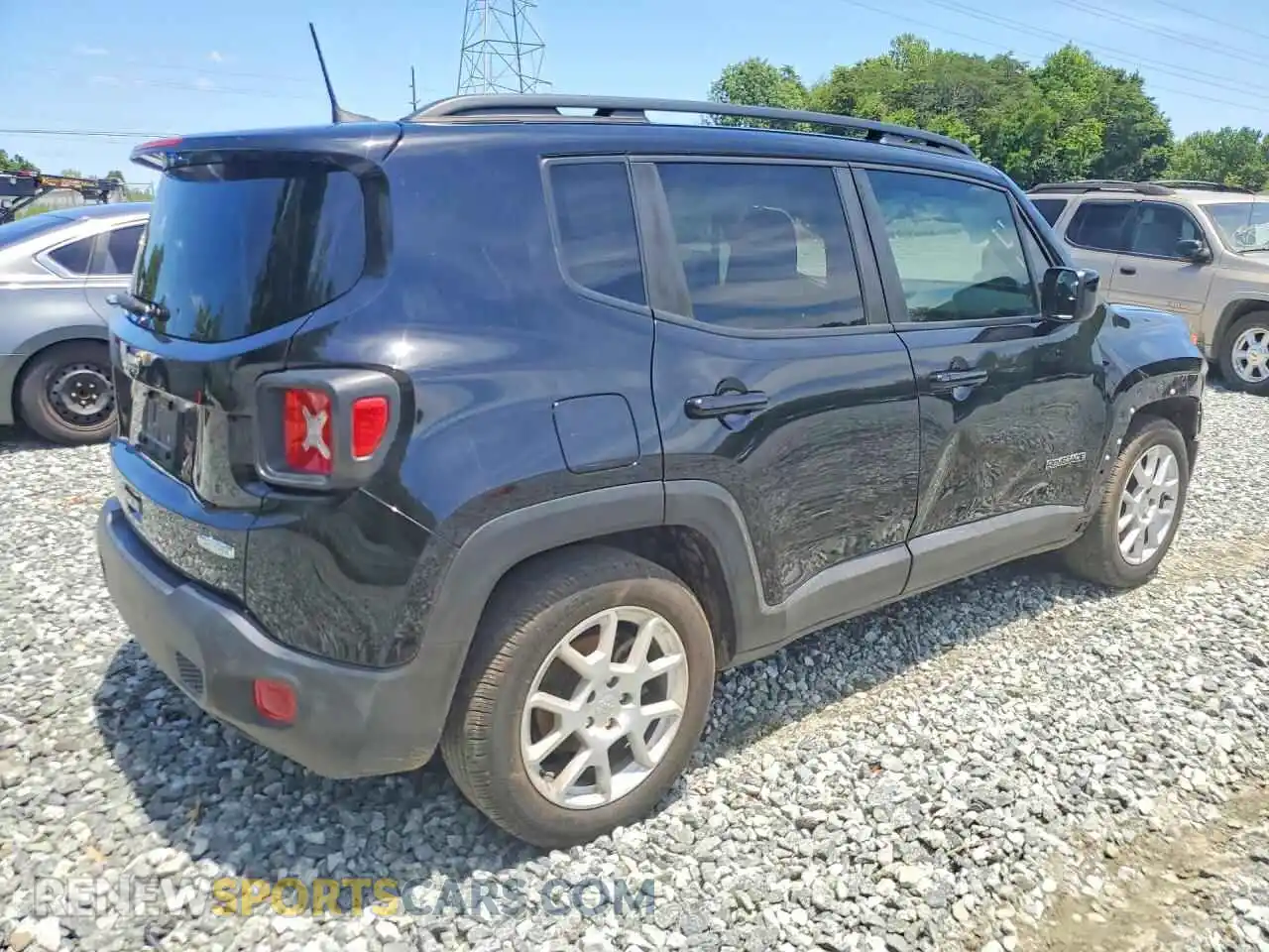 3 Photograph of a damaged car ZACNJCBB5MPM22622 JEEP RENEGADE 2021
