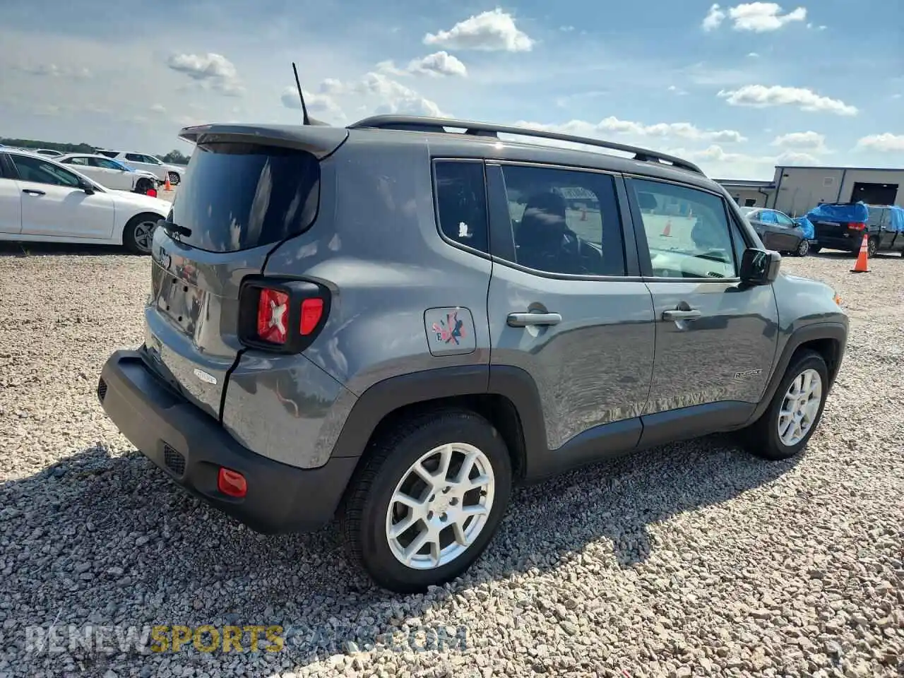 3 Photograph of a damaged car ZACNJCBB5MPM81122 JEEP RENEGADE 2021