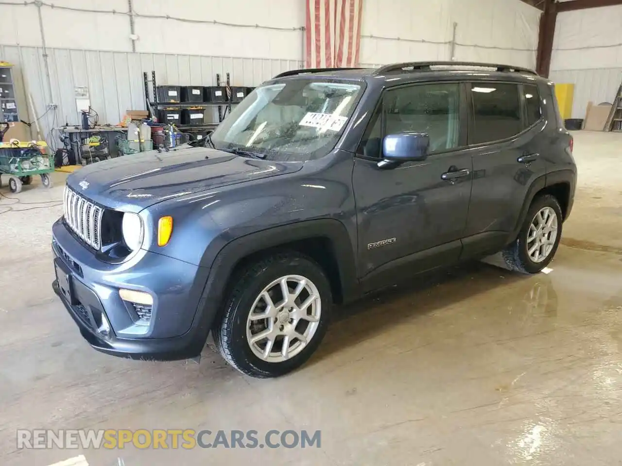 1 Photograph of a damaged car ZACNJCBB6MPN12488 JEEP RENEGADE 2021