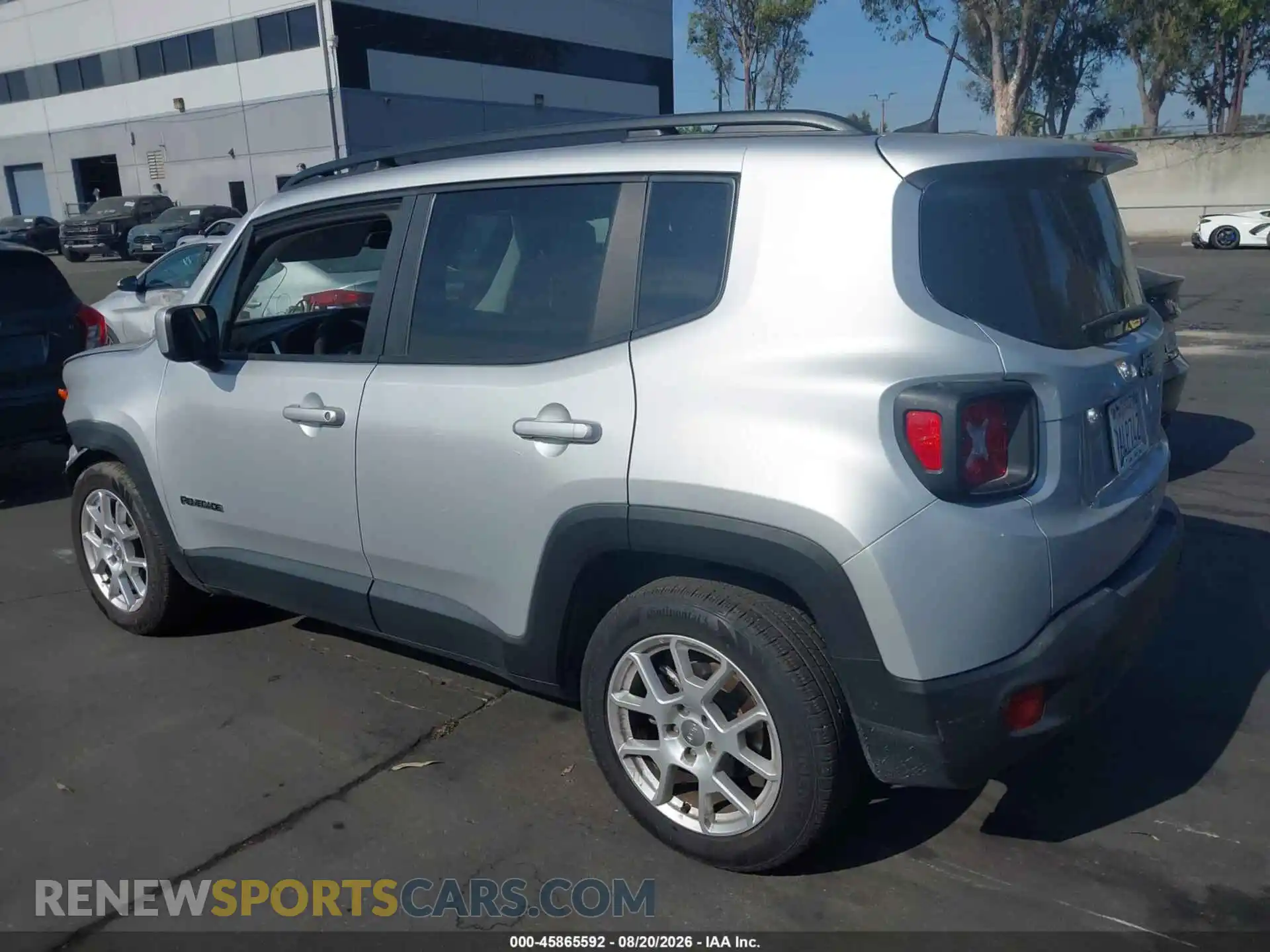 3 Photograph of a damaged car ZACNJCBB6MPN25225 JEEP RENEGADE 2021