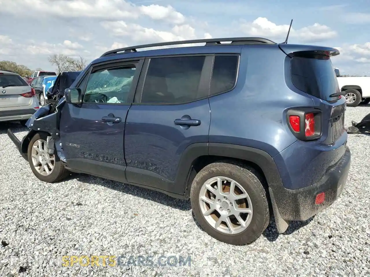 2 Photograph of a damaged car ZACNJCBB7MPN16291 JEEP RENEGADE 2021