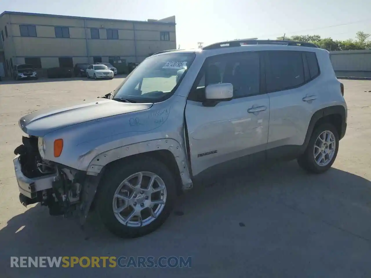 1 fotografías del automóvil dañado ZACNJCBB7MPN28103 JEEP RENEGADE 2021