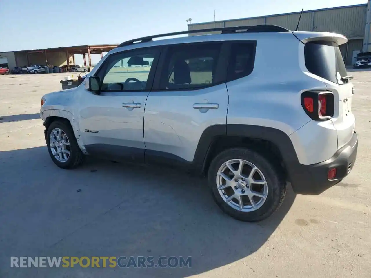 2 fotografías del automóvil dañado ZACNJCBB7MPN28103 JEEP RENEGADE 2021