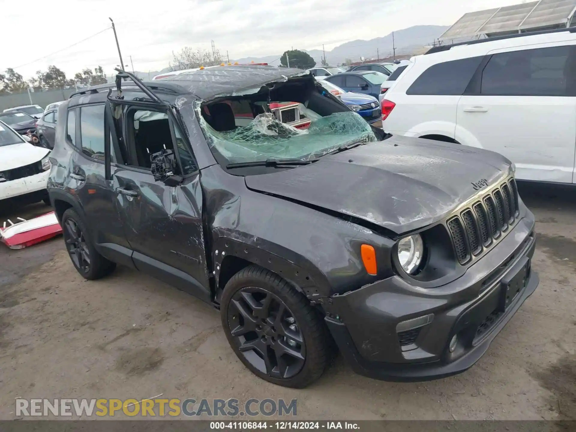1 Фотография поврежденного автомобиля ZACNJCBB8MPM68302 JEEP RENEGADE 2021
