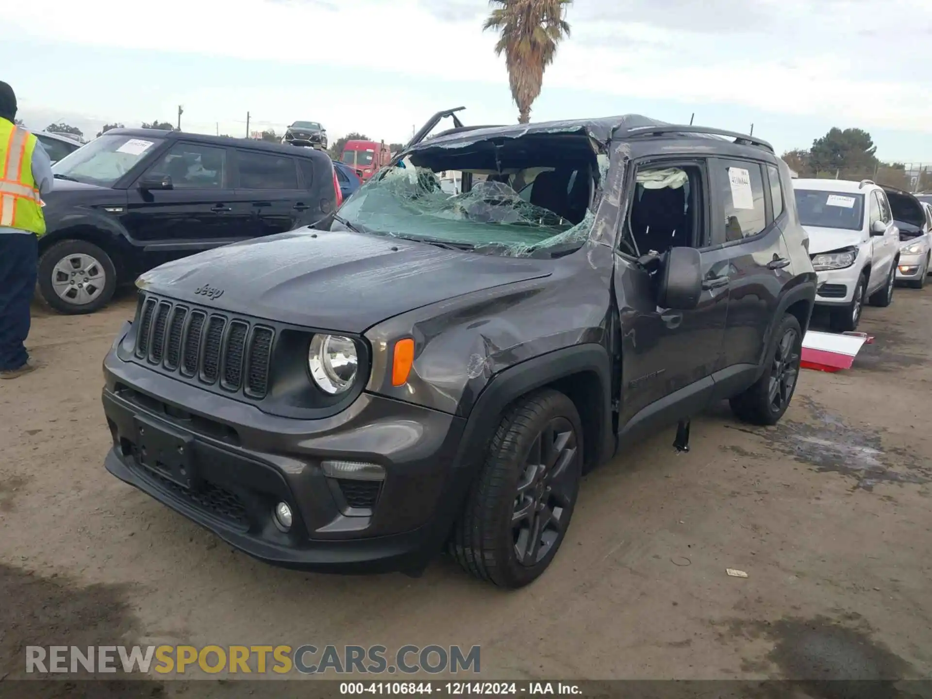 2 Фотография поврежденного автомобиля ZACNJCBB8MPM68302 JEEP RENEGADE 2021