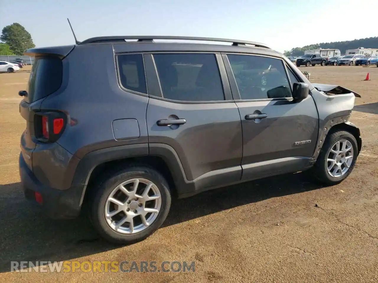 3 Photograph of a damaged car ZACNJCBB8MPN10063 JEEP RENEGADE 2021