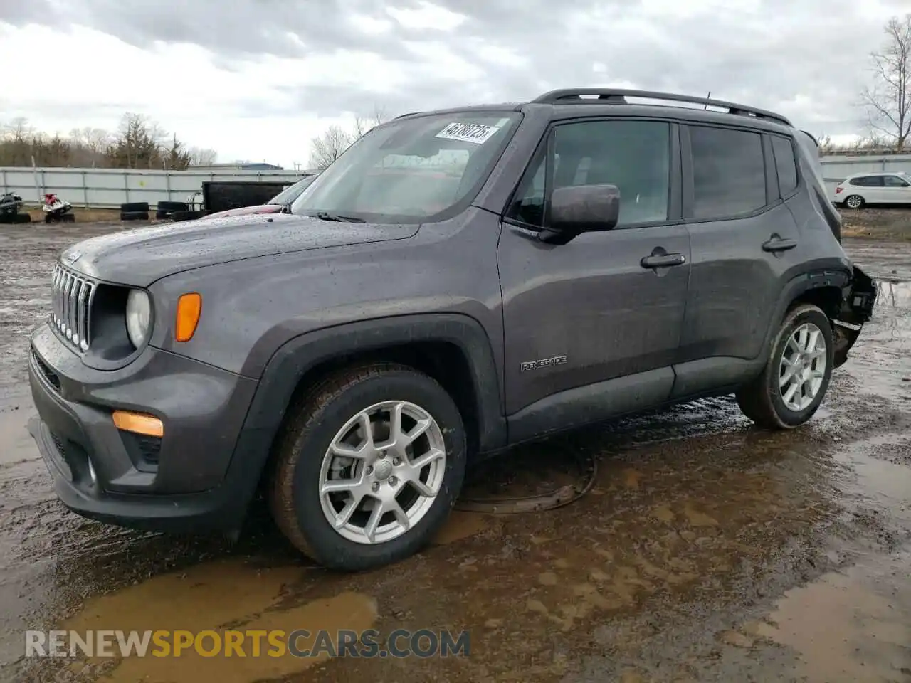 1 Photograph of a damaged car ZACNJCBB8MPN34752 JEEP RENEGADE 2021