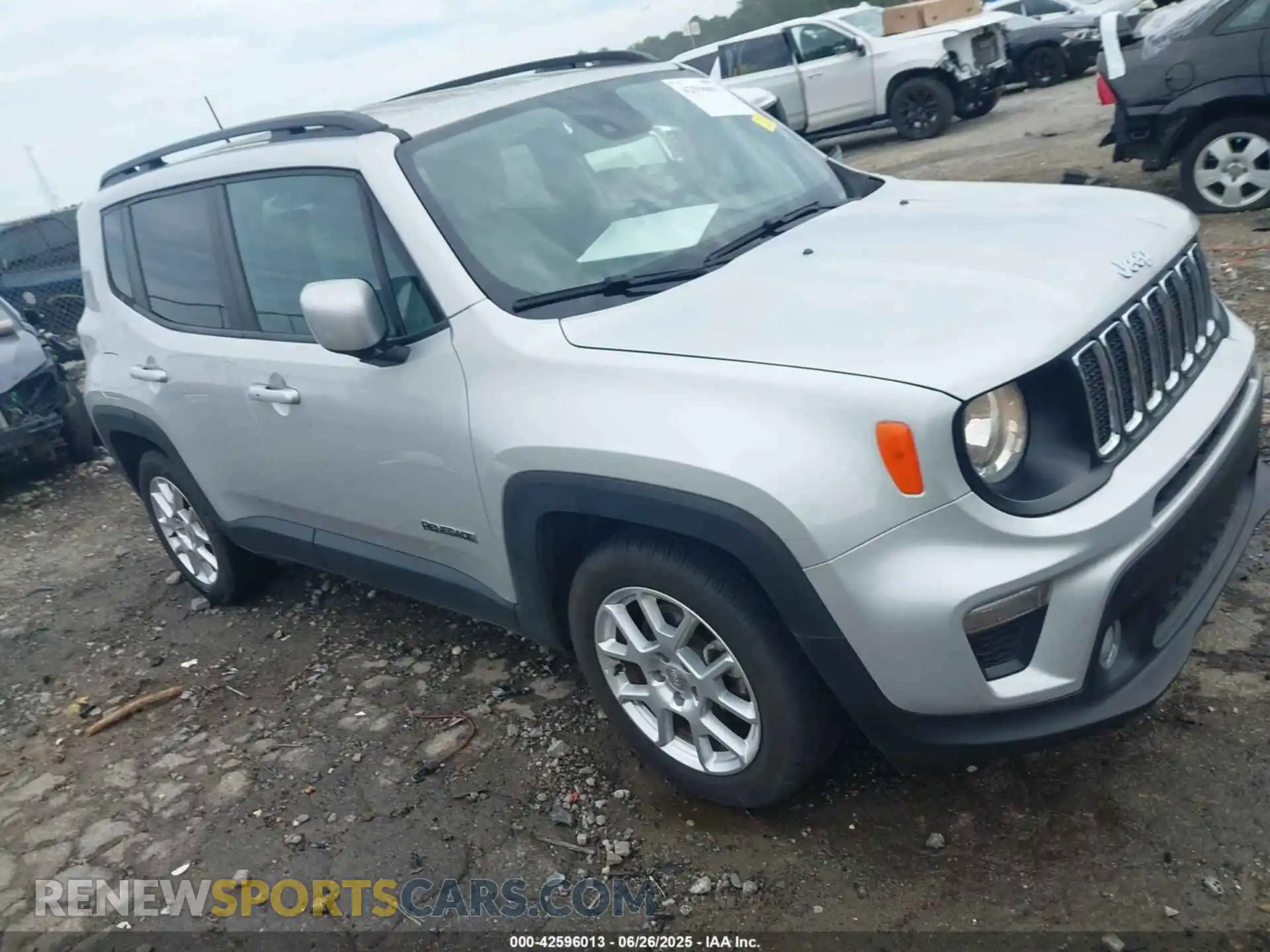 1 Фотография поврежденного автомобиля ZACNJCBB9MPM24809 JEEP RENEGADE 2021