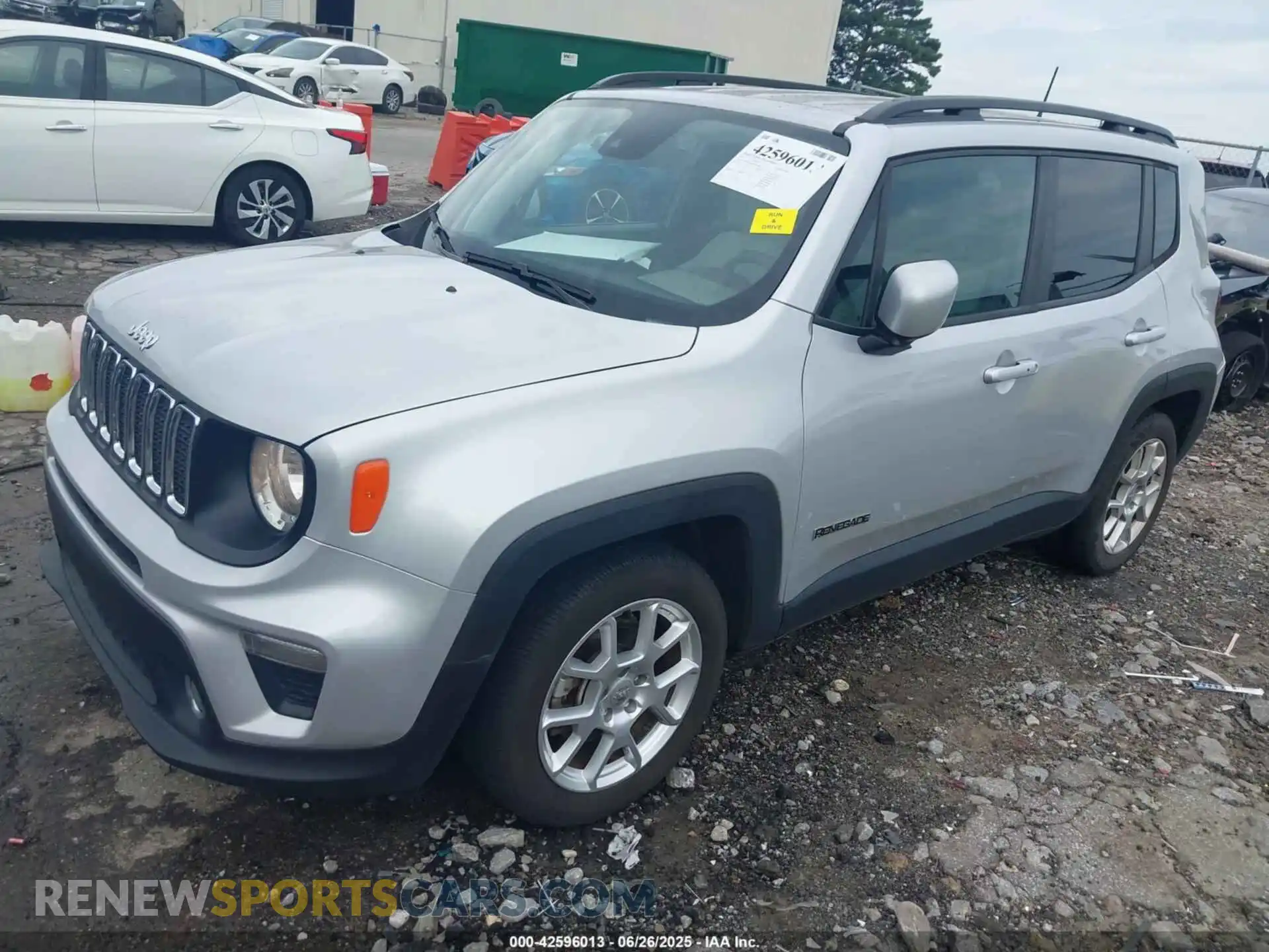 2 Фотография поврежденного автомобиля ZACNJCBB9MPM24809 JEEP RENEGADE 2021