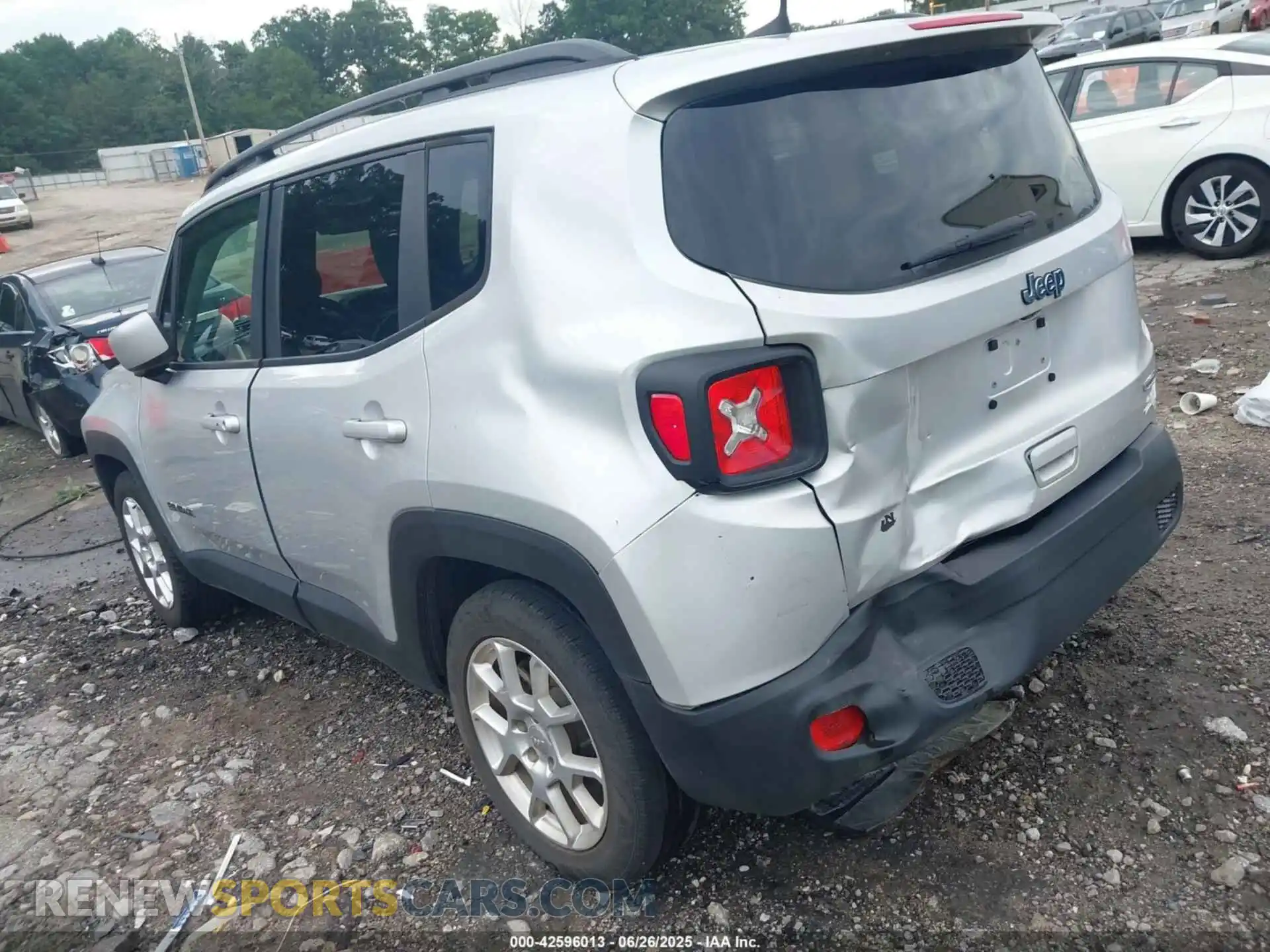 3 Фотография поврежденного автомобиля ZACNJCBB9MPM24809 JEEP RENEGADE 2021
