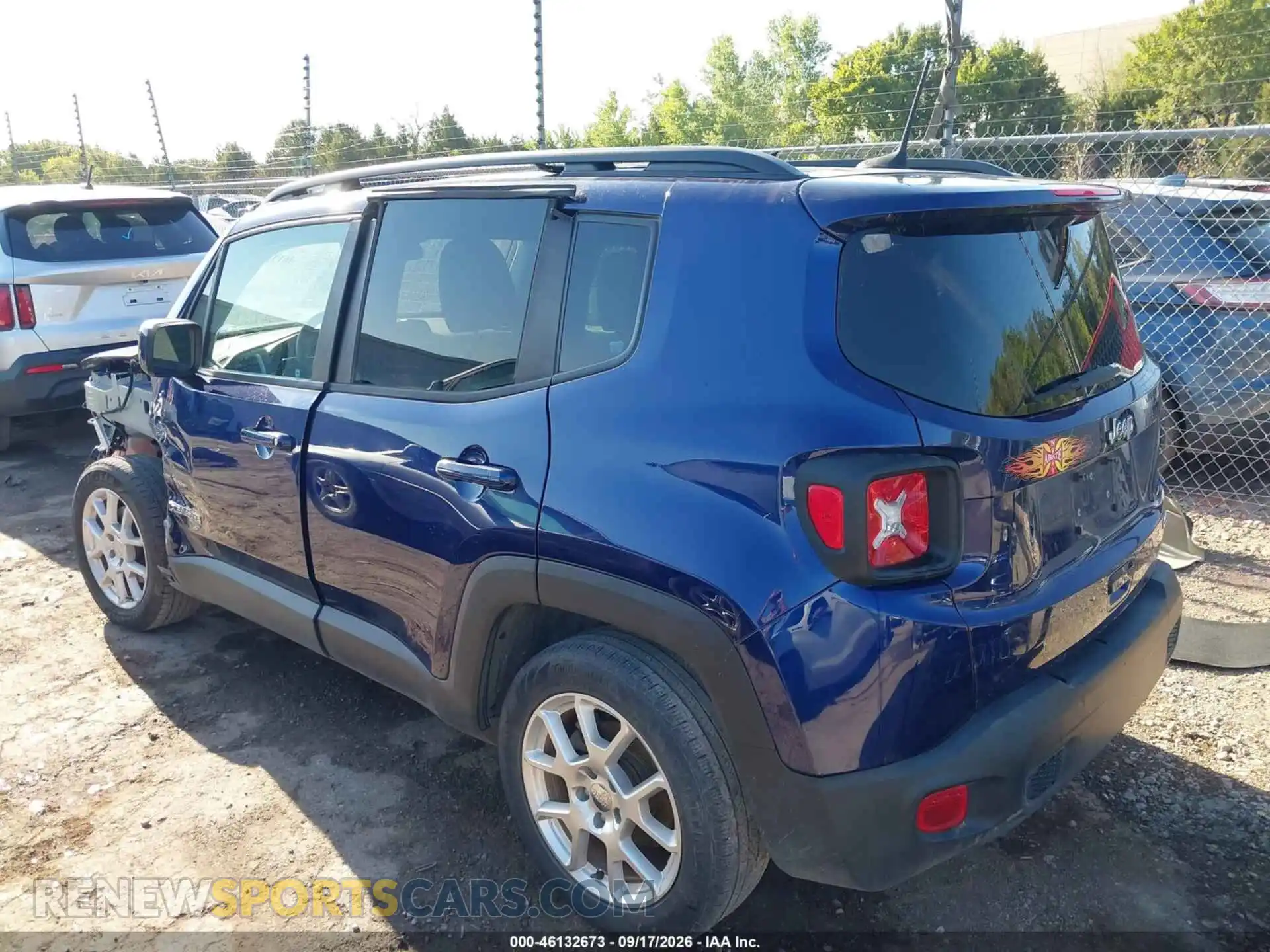 3 fotografías del automóvil dañado ZACNJCBB9MPM45482 JEEP RENEGADE 2021