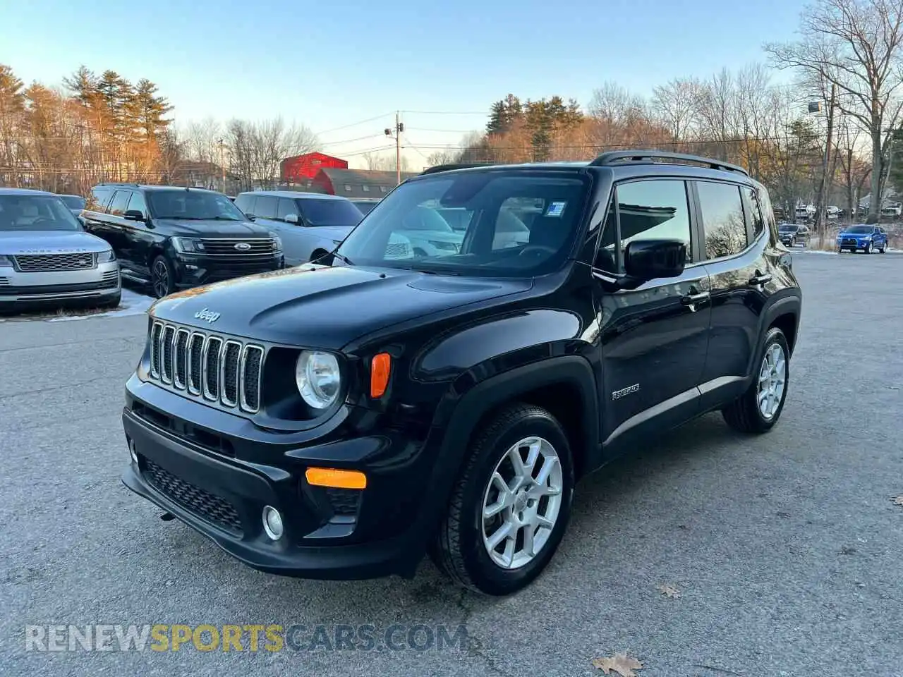 2 Photograph of a damaged car ZACNJCBB9MPN09911 JEEP RENEGADE 2021