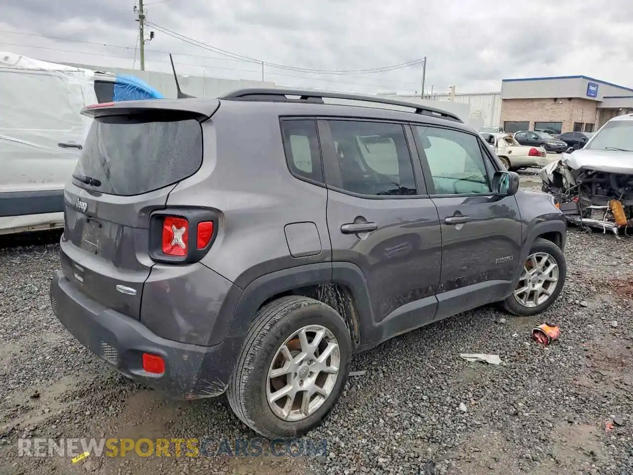 3 Photograph of a damaged car ZACNJCBB9MPN13828 JEEP RENEGADE 2021