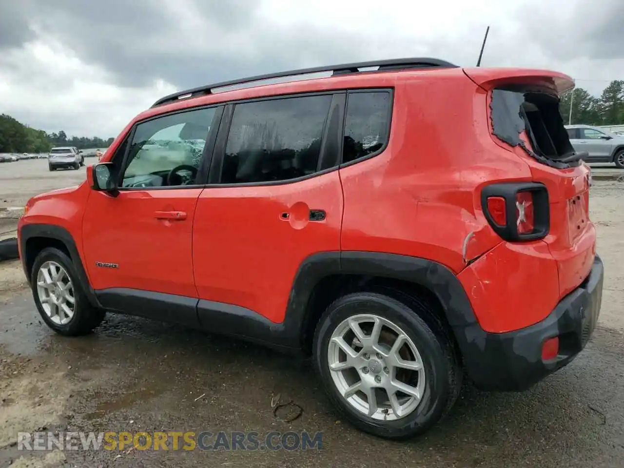 2 Photograph of a damaged car ZACNJCBB9MPN26353 JEEP RENEGADE 2021