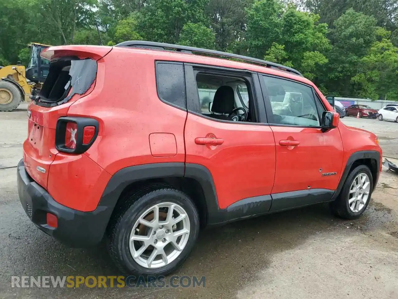 3 Photograph of a damaged car ZACNJCBB9MPN26353 JEEP RENEGADE 2021