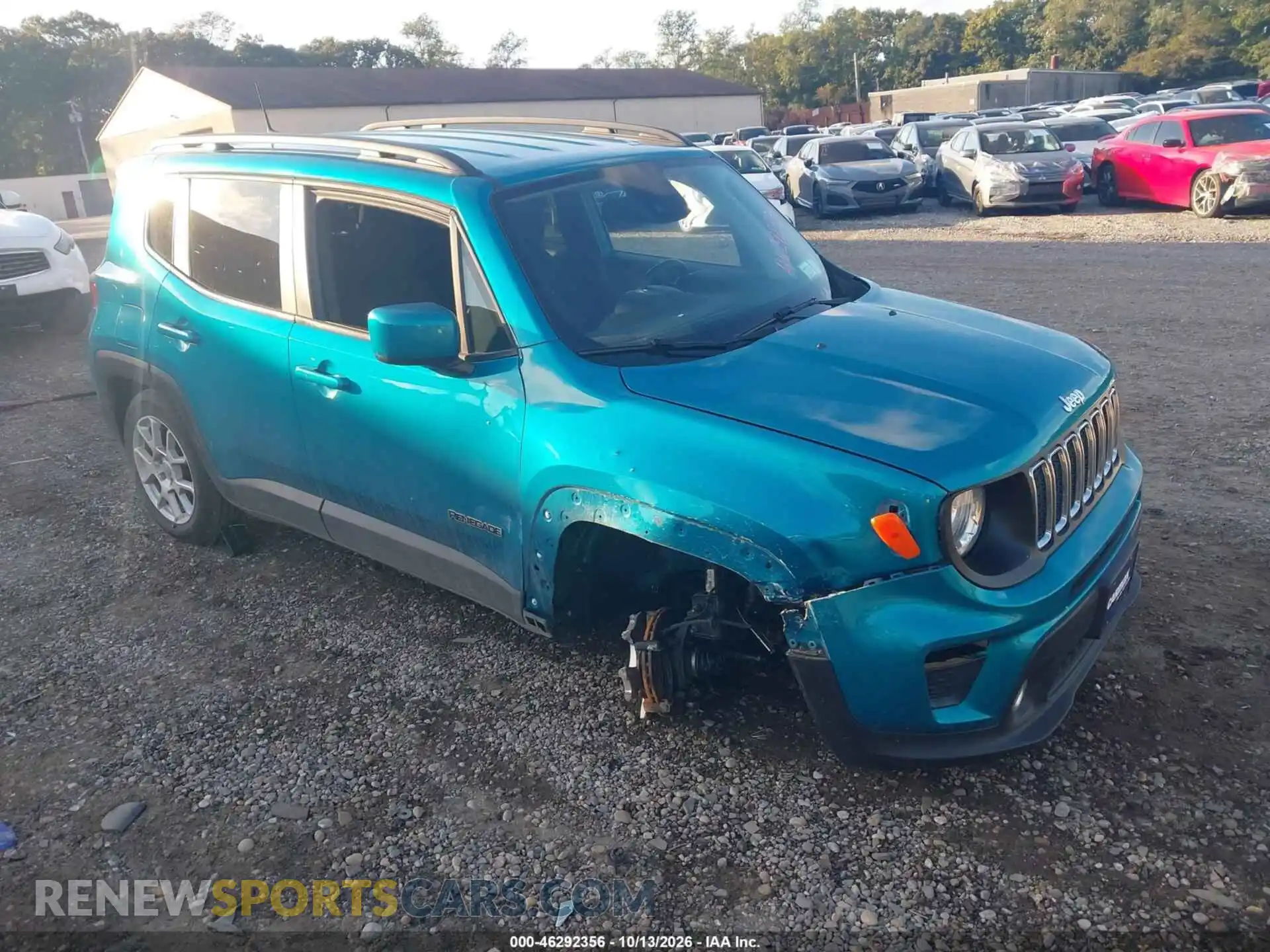 1 Photograph of a damaged car ZACNJCBBXMPM20820 JEEP RENEGADE 2021