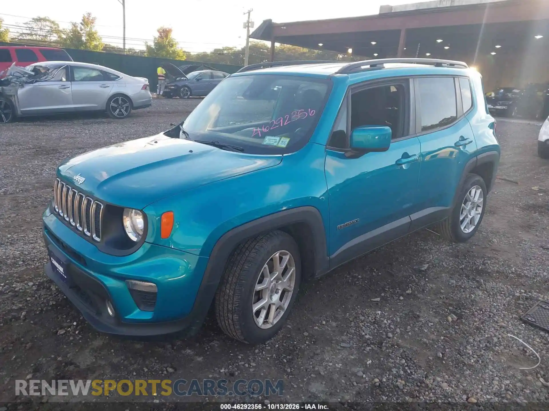 2 Photograph of a damaged car ZACNJCBBXMPM20820 JEEP RENEGADE 2021
