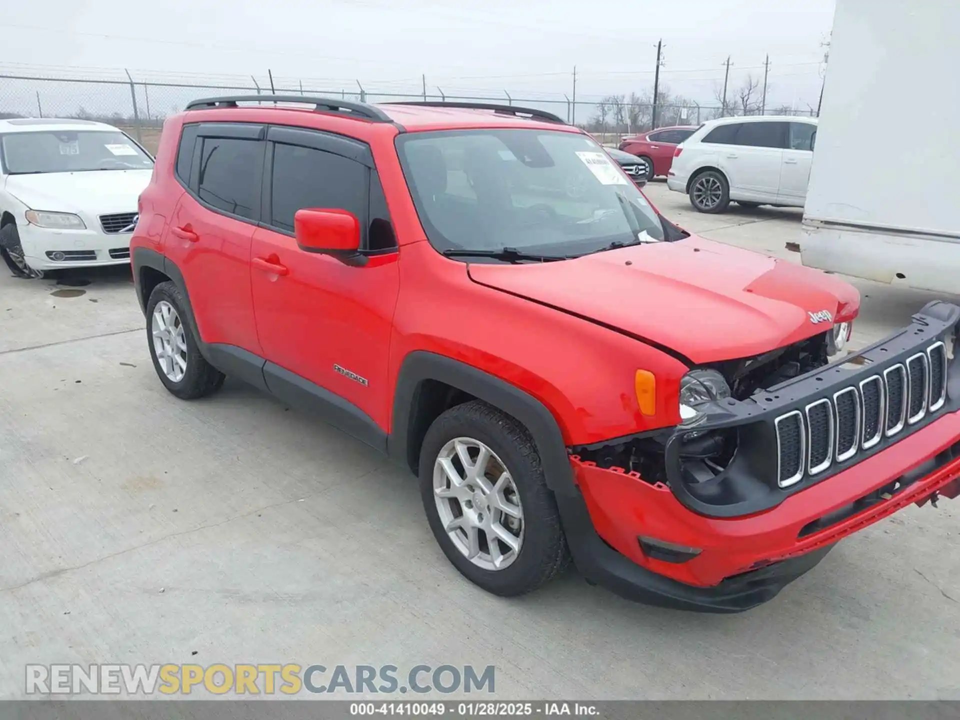 1 Photograph of a damaged car ZACNJCBBXMPM21045 JEEP RENEGADE 2021