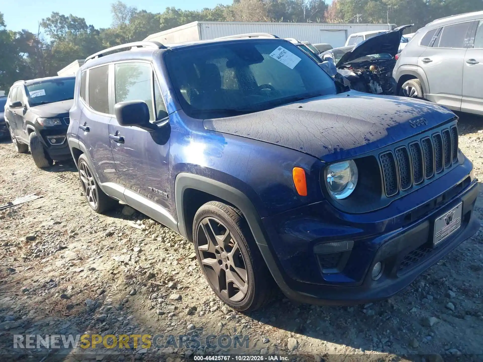 1 fotografías del automóvil dañado ZACNJCBBXMPM51615 JEEP RENEGADE 2021