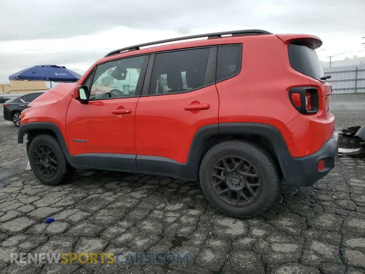 2 Photograph of a damaged car ZACNJCBBXMPN11991 JEEP RENEGADE 2021