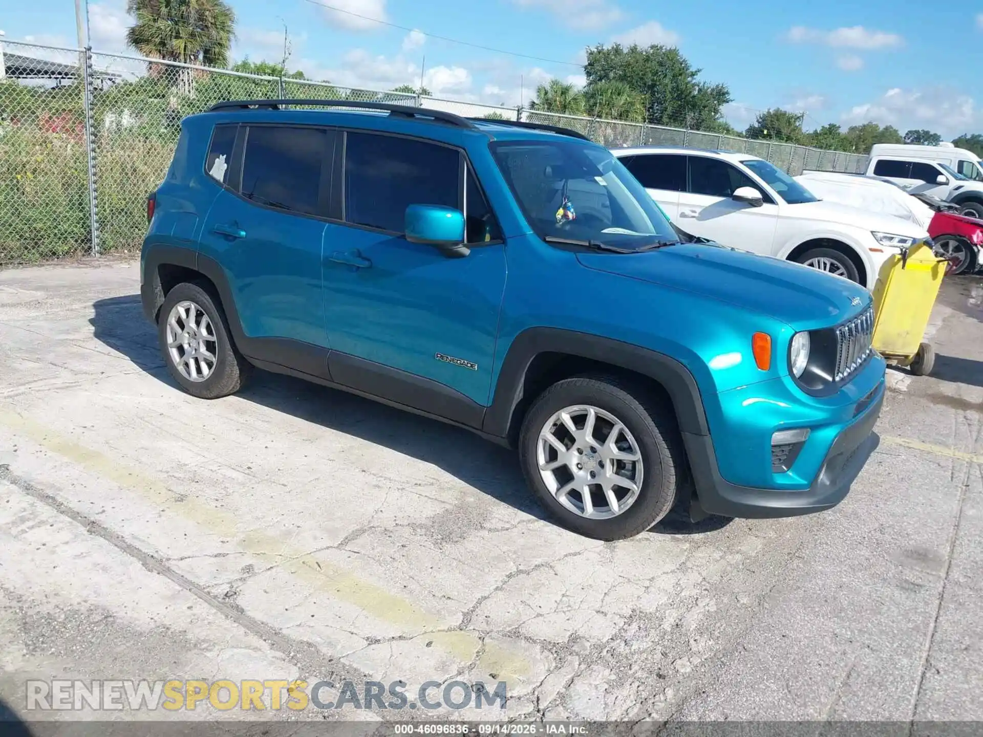 1 Photograph of a damaged car ZACNJCBBXMPN26104 JEEP RENEGADE 2021
