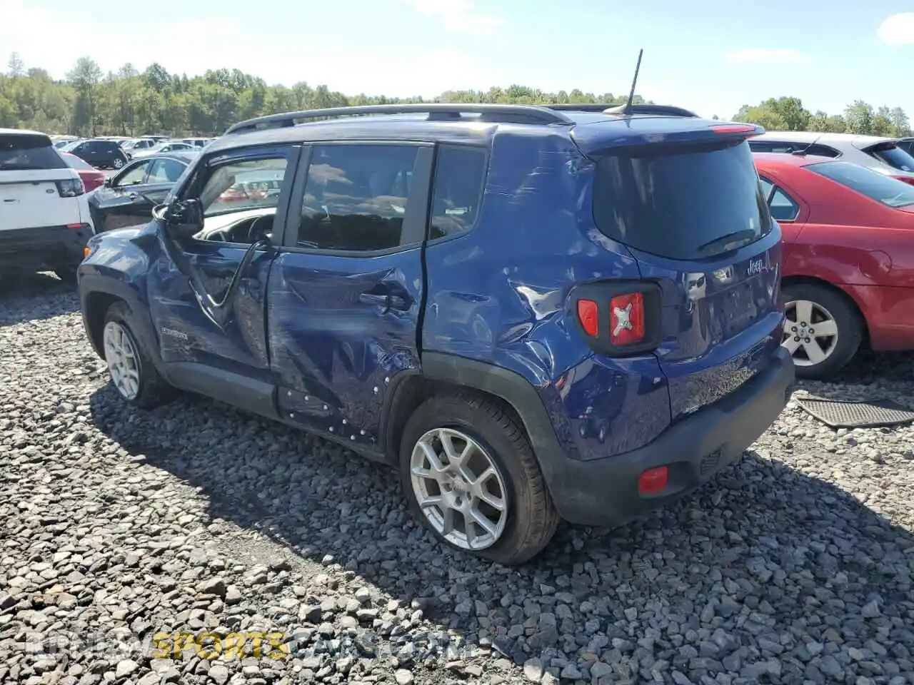 2 Фотография поврежденного автомобиля ZACNJCBBXMPN35241 JEEP RENEGADE 2021
