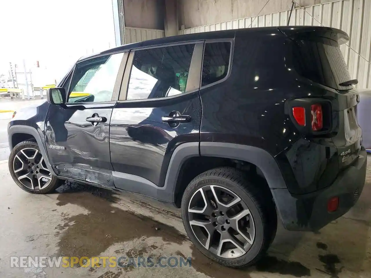 2 Photograph of a damaged car ZACNJDAB0MPN28435 JEEP RENEGADE 2021