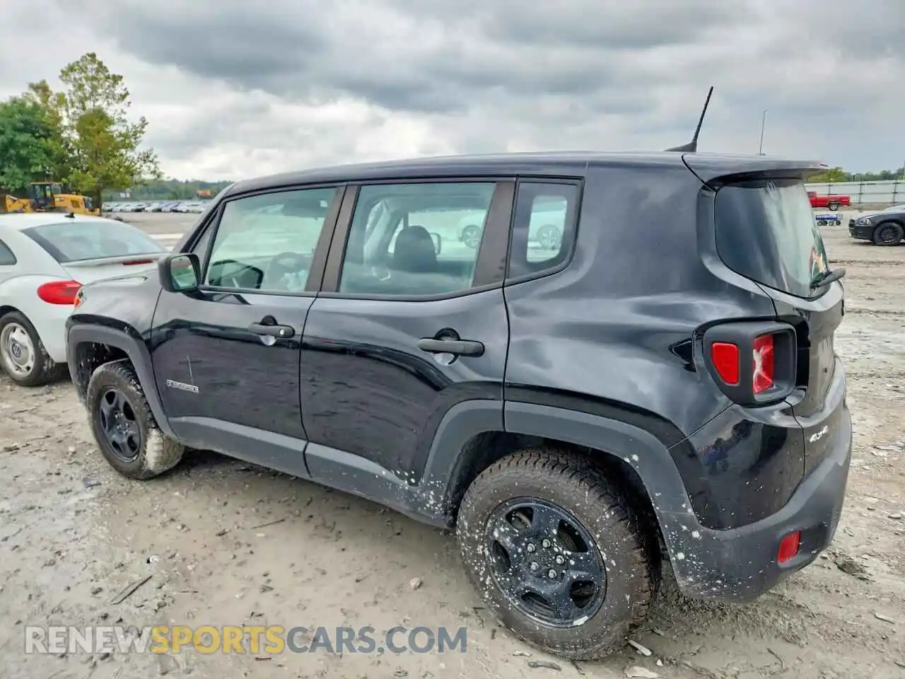 2 Photograph of a damaged car ZACNJDAB1MPN09778 JEEP RENEGADE 2021