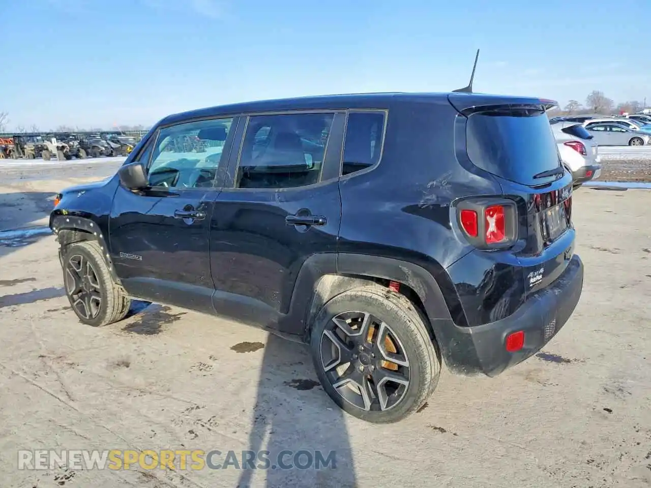 2 Photograph of a damaged car ZACNJDAB2MPM32239 JEEP RENEGADE 2021