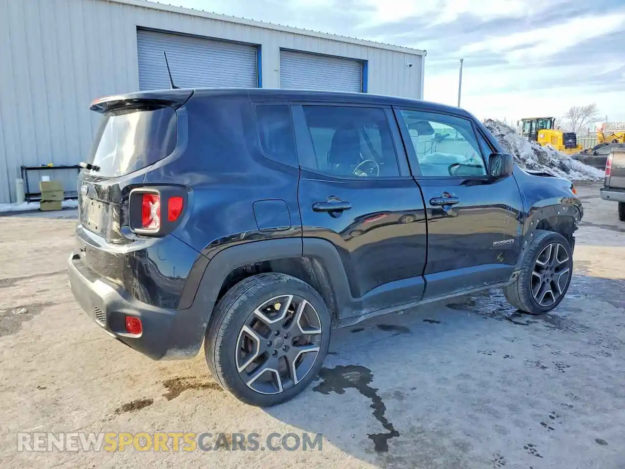 3 Photograph of a damaged car ZACNJDAB2MPM32239 JEEP RENEGADE 2021